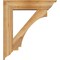Ekena Millwork Imperial Traditional Rough Sawn Bracket w/ Offset Brace, Western Red Cedar, 8"W x 34"D x 38"H BKT0806X34X38IMP01RWR - alternate 2